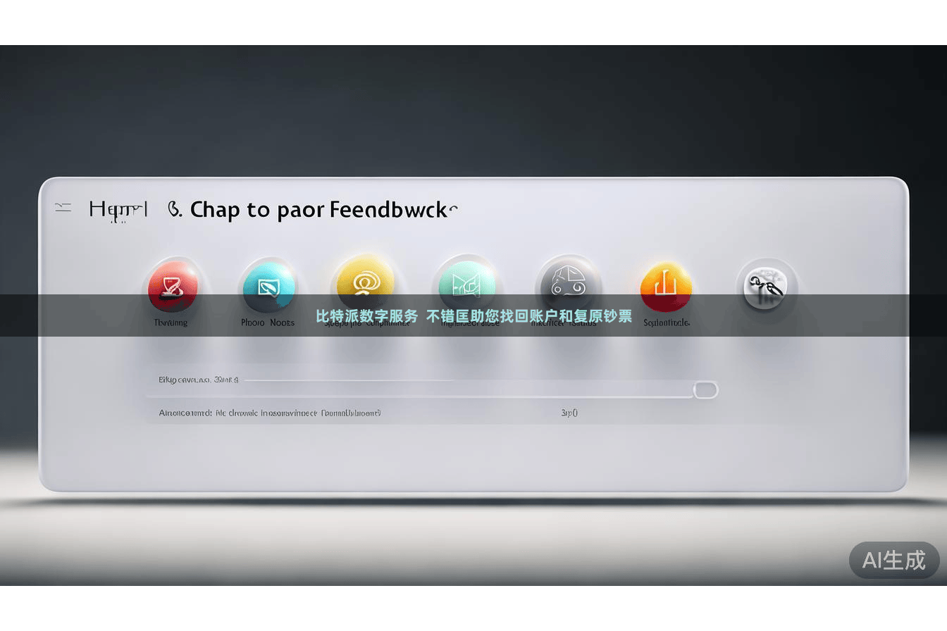 比特派数字服务  不错匡助您找回账户和复原钞票