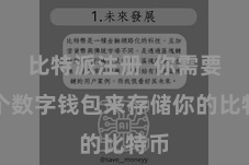 比特派注册  你需要一个数字钱包来存储你的比特币