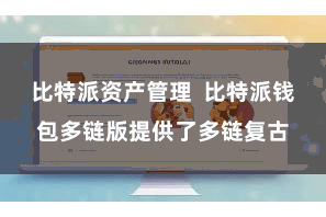 比特派资产管理  比特派钱包多链版提供了多链复古