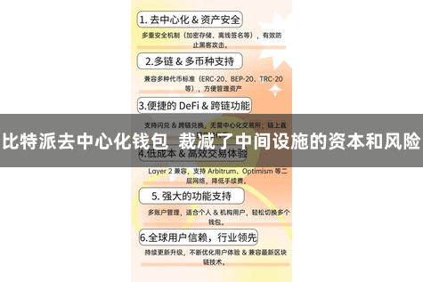 比特派去中心化钱包  裁减了中间设施的资本和风险